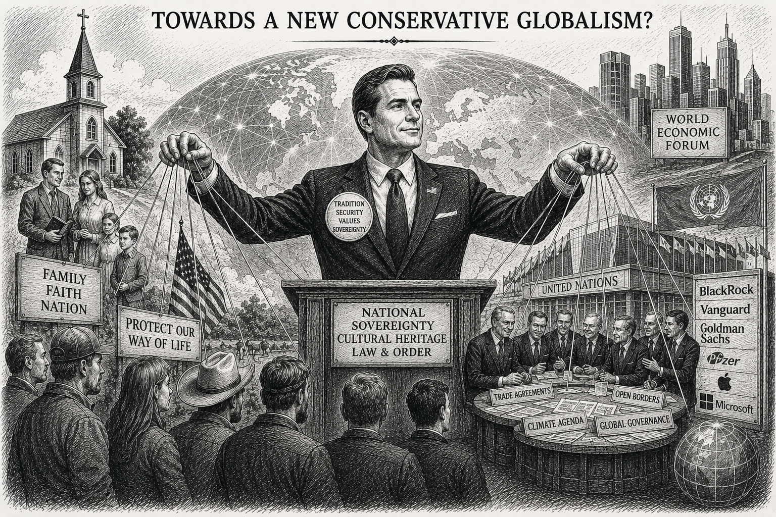 ¿Se Está Convirtiendo la Derecha Conservadora en el Nuevo Globalismo?